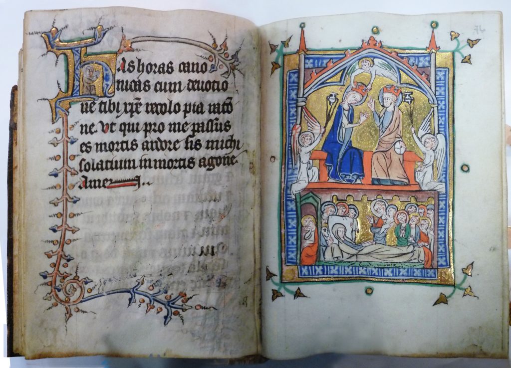 Couronnement de la Vierge et Dormition