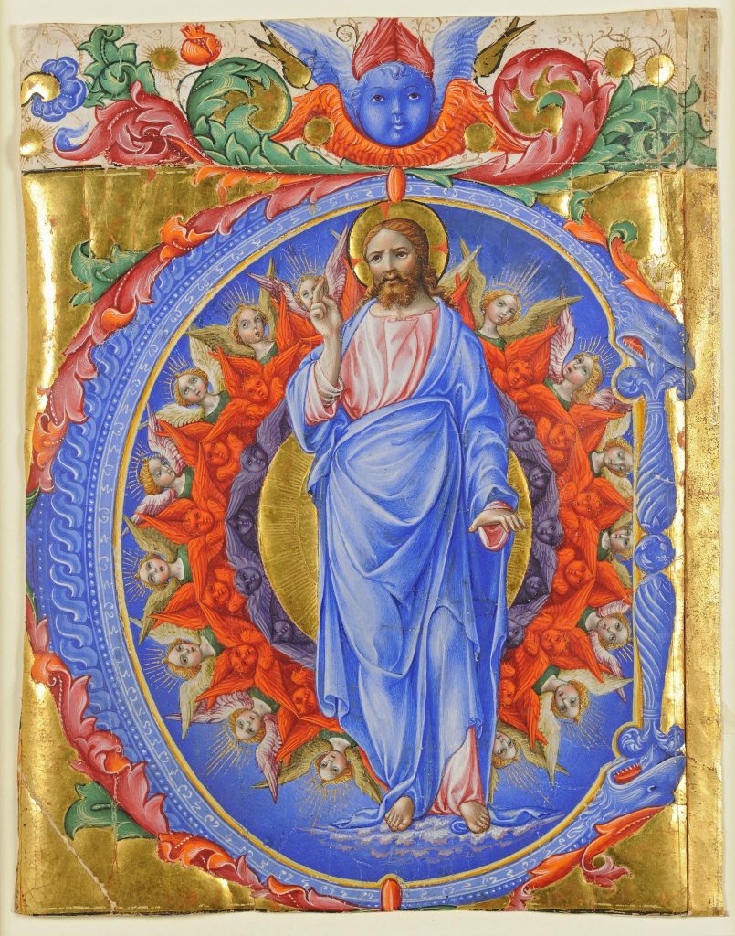 Christ in glory liberale da verona bifa